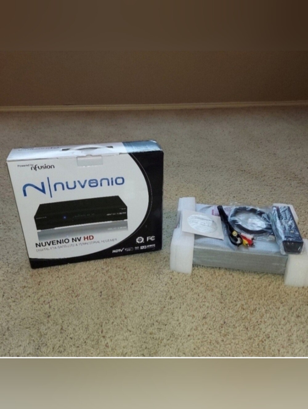 Nfusion Nuvenio Digital FTA Satellite & Terrestrial Receiver